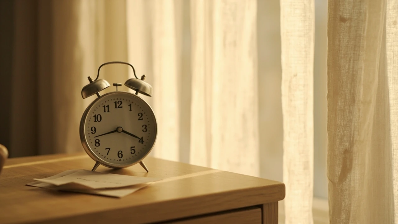Analoge Uhr mit der Zeit 12:21, symbolisch für die Liebedeutungen dieser Uhrzeit